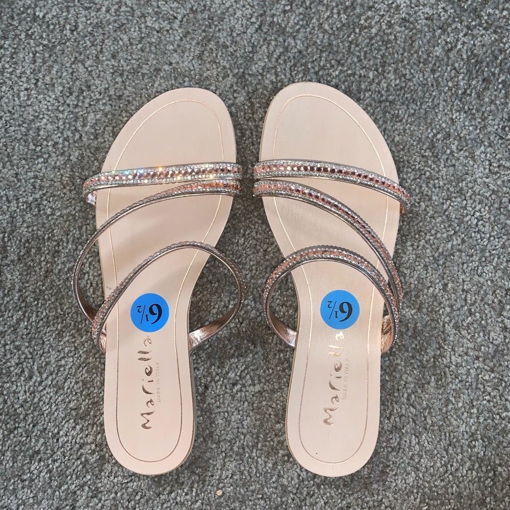 Jeweled sandals